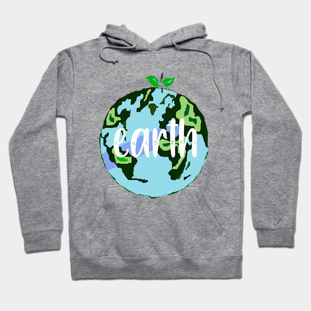 Save Earth - Save Mother Earth - Save Planet Hoodie by Sam Andrea